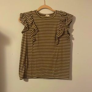 Hayden Girls size XL striped sleeveless top